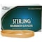 Alliance Rubber Sterling Rubber Bands - Size: #107 - 7in Length x 0.6in Width - Durable, Elastic - Natural Crepe - 25075 - alternate 1