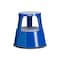 4Dock Metal Rolling Step Stool, 330 lbs Load Capacity, 16.5 in Overall Height, Steel, Blue RST002 - alternate 1