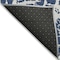 Homeroots 10' X 14' Blue And White Abstract Washable Indoor Outdoor Area Rug 559639 - alternate 6