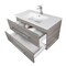 Cutler 36 in KatoWall Hung Vanity DORATO w/top FV-DORATO36 - alternate 4