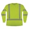 Ergodyne M Lime Class 3 Hi-Vis Long Sleeve Shirt Womens 8387 - alternate 4