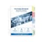 C-Line Products 8-1/2" x 11" Assorted Two-Pocket Paper Portfolio Folder with Prongs, 5/ST, 12ST/BX 05550-BX - alternate 4