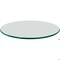 Fab Glass And Mirror 24in. Clear Round Glass Table Top, 1/2in. Thickness Tempered Ogee Edge Polished, Wall Mirror T-24RD12MMOGTE - alternate 1