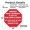 Signmission Maintain Social Distancing At Least, 18 Inch X 18 Inch, Plastic Sign OC-P-18-200 - alternate 6