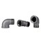 B & K 1-1/2 in. MIP each X 1-1/2 in. D FIP Black Malleable Iron 90 Degree Street Elbow 501543 - alternate 2