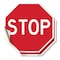 Signmission Stop, 4 inch X 4 inch, Vinyl Decal, 2PK OC-D-2PACK-4-315 - alternate 1