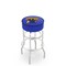 Holland Bar Stool Co 30" Kentucky "Wildcat" Cushion Seat, 2-Ring Chrome Swivel Bar Stool L7C130UKYCat - alternate 1