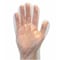 Safety Zone Polyethylene High Density Gloves - Clear, Lrg - Case of 1000 GDPE-LG-5 - alternate 3