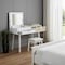 Homeroots 43" White Wood Four Drawer Dresser 714272 - alternate 4
