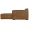 Homeroots 122" Brown Leather Modular Wood Sofa 641023 - alternate 5
