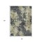 Homeroots 8' X 10' Gray And Beige Abstract Washable Indoor Outdoor Area Rug 630690 - alternate 2