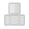 Global Furniture Usa Contemporary Glam Soleil White Queen Bed Group SOLEIL-WHITE-QBG - alternate 4