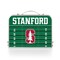 Picnic Time Family Of Brands Stanford Cardinal - Concert Table Mini Portable Table, Charcoal Wood Grain 843-00-141-534-0 - alternate 2