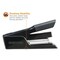 Bostitch EZ Squeeze 40-Sheet Flat Clinch Desktop Stapler, Reduced Effort, Black B9040 - alternate 4