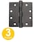 Global Door Controls 4 in Leaf W x 4.5 in Leaf H, Bronze CS4540BBRNRP10B-3 - alternate 1