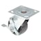 Vestil RollX Glass Filled Nylon Swivel With Brake Caster 4 In. Diameter x 2 In. Width 1250 lb Black CST-HLD2-4X2GFN-SWB - alternate 5
