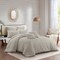 Homeroots Beige Twin Polyester 220 Thread Count Washable Duvet Cover Set 529036 - alternate 4