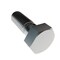Zoro Select Not Graded, 1/2"-13 Hex Head Cap Screw, Plain Stainless Steel, 1-1/2 in L MS35307-413D - alternate 2