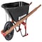 Corona Tools 6 Cu. Ft. Professional Steel Wheelbarrow, Wood Handles, Pneumatic Tire WB14060 - alternate 3