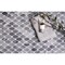Apollo Tile 12x12 Bardiglio Nuvolato, Eastern White Marble Floor and Wall Mosaic Tile 5.08 sqft/case, 5PK APLSE88G19A - alternate 6