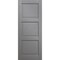 Sartodoors Slab Door Panel 18 x 96 inches, Ego 5010 Painted Grey Oak, Wood Veneer Doors, Pocket Closet Slidi EGO5010S-SEK-1896 - alternate 1