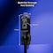 Maximm 3ft 14AWG Heavy Duty AC Extension Cord w/ Wall Clip, Black ADW-90-C6F03-14B0-WM - alternate 4
