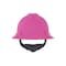 Msa Safety V-Gard Slotted Full Brim Hard Hat, Fas-Trac III Suspension, Type I, Class E, Hot Pink 10156373 - alternate 2