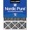 Nordic Pure 20x25x5 Plus Carbon Pleated Air Filter, High Capacity, MERV 12 20x25x5HPM12C-1 - alternate 1