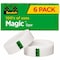 3M Office Tape, Transparent, 3/4x1000In, PK6 810K6 - alternate 1