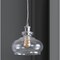 Jonathan Y Wyatt 9.5" Pharmacy Metal/Glass LED Pendant, Chrome JYL3515B - alternate 5