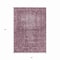 Homeroots 5' X 8' Merlot Oriental Washable Indoor Outdoor Area Rug 607549 - alternate 5