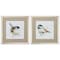 Homeroots Set of Two 18" X 18" Champagne Framed Art Wall Decor, 2PK 365260 - alternate 1