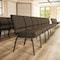 Flash Furniture Hercules Church Chair, Brown Back, 21-1/4 in W 25" L 33" H, Fabric Seat FD-CH0221-4-GV-S0819-BAS-GG - alternate 3