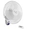 Vie Air 16 Inch 3 Speed Plastic Wall Fan with Remote Control in White VA-16W - alternate 4