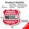 Signmission Private Property Shield Sign No Soliciti, 18 inch X 18 inch, Plastic Sign, 2PK SHI-P-2PACK-18-452 - alternate 2