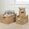 Happimess Hayden Cottage Hand-Woven Hyacinth Rectangular Nesting Baskets with Handles, Natural (Set of 3), 3PK BSK2012A-3SET - alternate 1