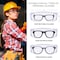 Bison Life Diamond, Safety Glasses, Anti-Scratch, Amber Lens SH-VOSG-FCAB-ES12 - alternate 4