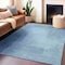 Homeroots 8' X 10' Blue Geometric Washable Indoor Outdoor Area Rug 608091 - alternate 3