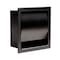 Alfi Brand PVD Brushed Black Stainless Steel Recessed Toilet Paper Holder W/ Cover ABTPP77-BB - alternate 6