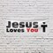 Signmission Jesus Loves You, 36 Inch x 96 Inch, Vinyl Banner B-96-30709 - alternate 4
