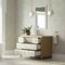 James Martin Vanities Celeste 48" Single Vanity, Sunwashed Oak with Embossed Shagreen, w/ 3 CM Siberian Silestone Top D604-V48-SHG-3SFR - alternate 6