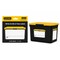 Totetags Storage Bin Labels, Write-On Tote Label, Includes Contents Sticker, Yellow, 1 Set, 5x3 in, 2PK TOTETAGS-1X1-YLW - alternate 1