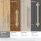 Amerock Davenport 3 in 76 mm Center-to-Center Golden Champagne Cabinet Pull BP36600BBZ - alternate 3