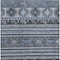 Homeroots 10' X 14' Blue Gray And Charcoal Tribal Washable Indoor Outdoor Area Rug 615403 - alternate 2