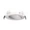 Rab 4-In. Field-Adjustable Gimbal Wafer Recessed Downlight 120-Volt 8-Watt 90 CRI 650 - 710-Lumens WFRLA4R89FA120WS - alternate 1