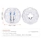 Vevor Inflatable Bumper Balls 4FT/1.2M Sumo Zorb Balls for Teens, 2PK HCPPQ-005 - alternate 4
