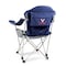 Picnic Time Family Of Brands NCAA Virginia Cavaliers Reclining Camp Chair - Beach Chair for Adults 803-00-138-594-0 - alternate 1