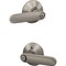 Schlage Davlin Lever Satin Nickel Bed & Bath Lock F40VDAV619 - alternate 3