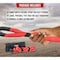 Mytee Products 2inx30ft Kinetic Recovery Tow Rope 131,600 LBS Red & Black Offroad Snatch Strap KRR-02-30 - alternate 2