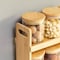 Basicwise Kitchen Stuff, Bamboo, Beige, 14 in W, 8.75 in H, 3.75 in L QI004706.8 - alternate 4